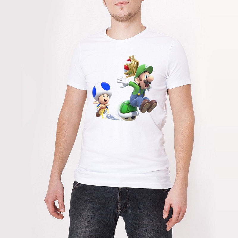 Футболка Super Mario и гриб - # 2 Футболка Super Mario и гриб #2